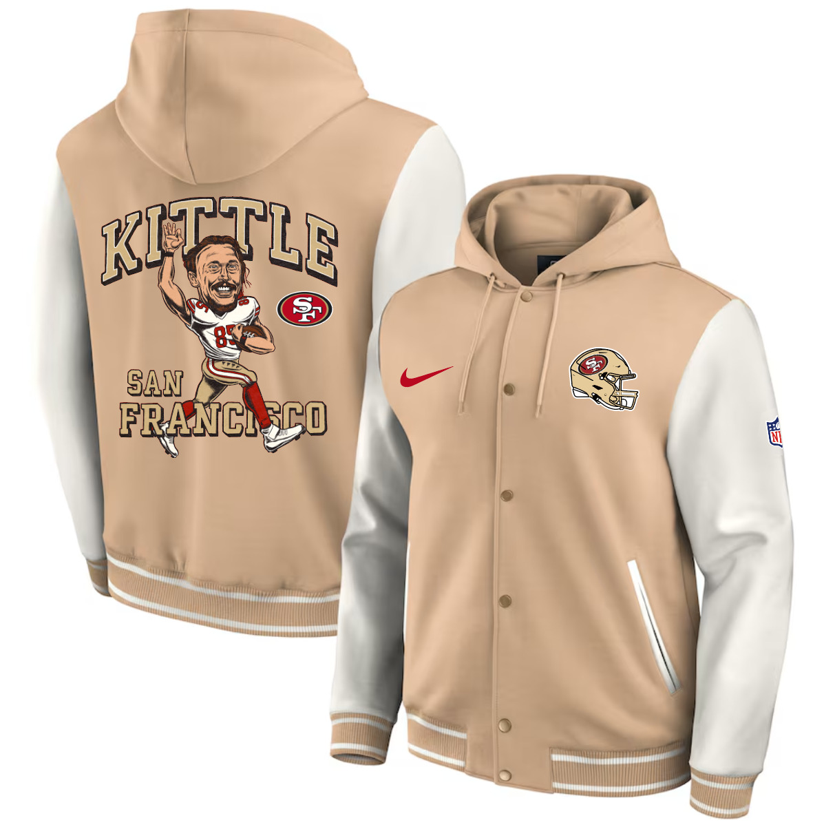 Men 2025 NFL San Francisco 49ers jacket syle 2